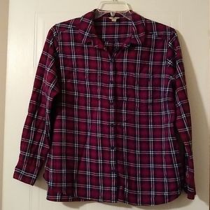 Woolrich Plaid button down shirt